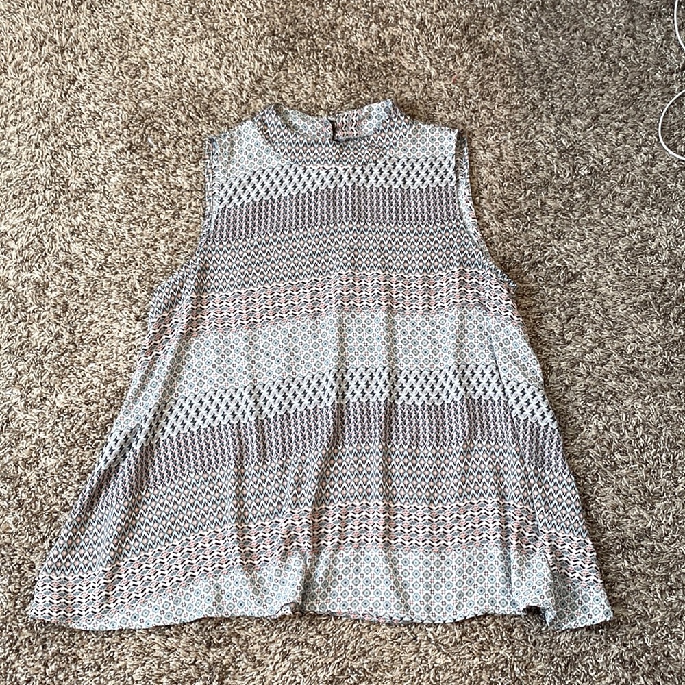 Boutique Turtleneck Tank Blouse